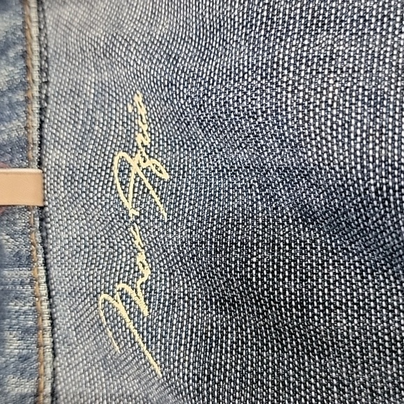 RARE Vintage MaxAzria Size XXS Denim Sleeveless Vest, Gently Used Condition - Picture 9 of 11